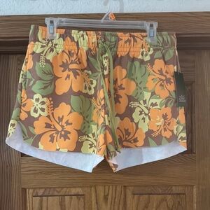 Tropical Floral Shorts